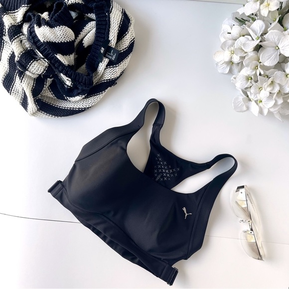 3/$20 PUMA WT ESSENTIAL CROP TOP SPORTS BRA - Picture 4 of 7